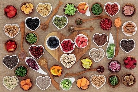 a szív egészségére jótékony élelmiszerek
